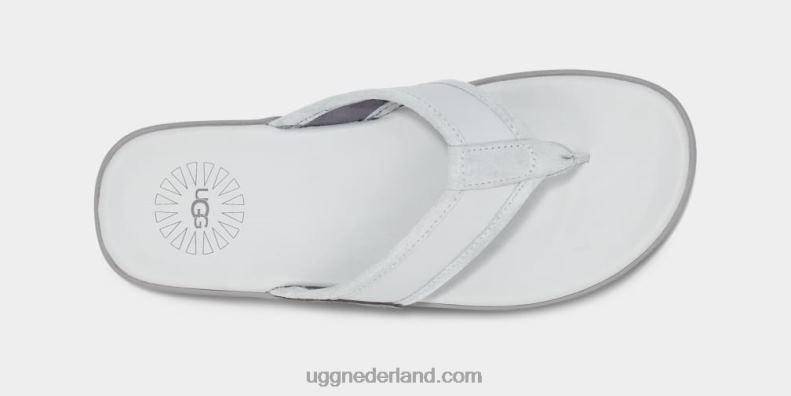 Heren gletsjer grijs UGG flip aan zee 686ZP1656