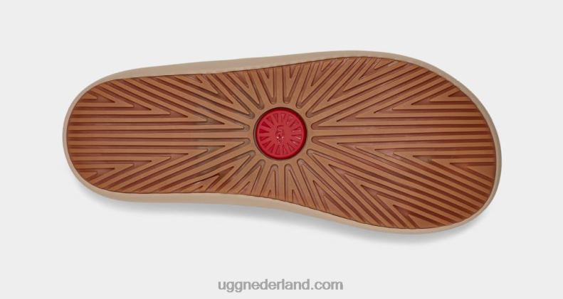 Heren kastanje UGG brookside ii flip suède 686ZP1568