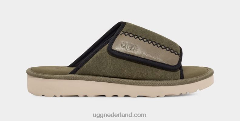 Heren mosgroen UGG gouden kust glijbaan 686ZP1453