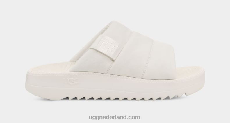 Heren wit UGG maxxer glijbaan 686ZP2303
