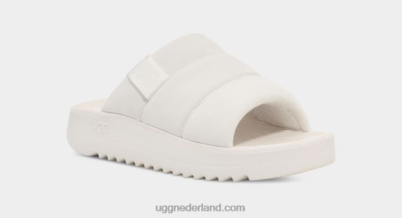 Heren wit UGG maxxer glijbaan 686ZP2303