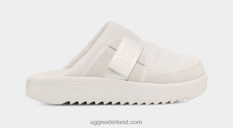 Heren wit UGG maxxer riemschuif 686ZP1458