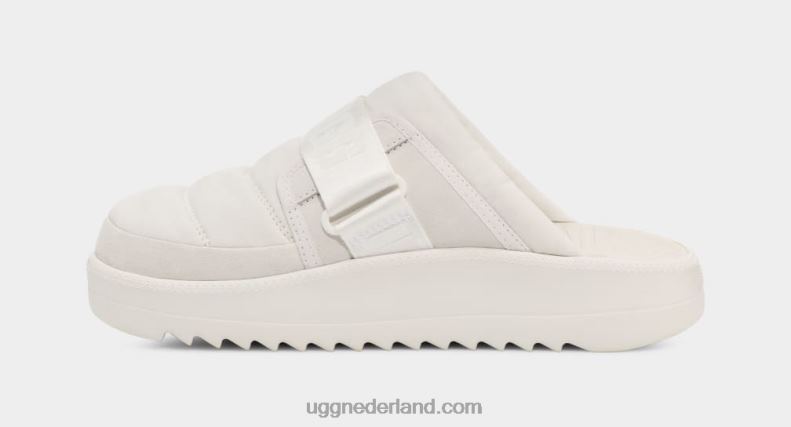 Heren wit UGG maxxer riemschuif 686ZP1458