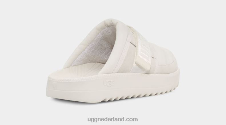Heren wit UGG maxxer riemschuif 686ZP1458