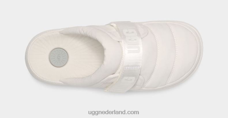 Heren wit UGG maxxer riemschuif 686ZP1458