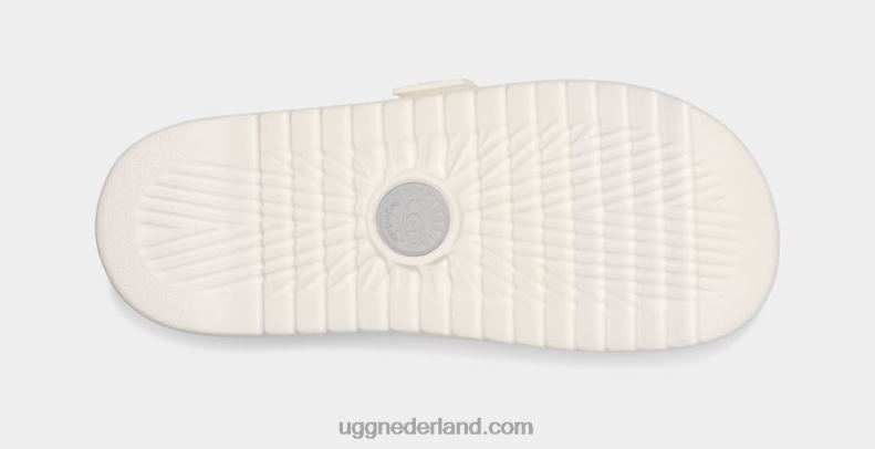 Heren wit UGG maxxer riemschuif 686ZP1458
