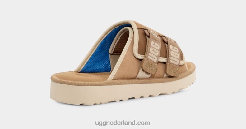 Heren zand/santorini UGG goldencoast riem glijbaan 686ZP197