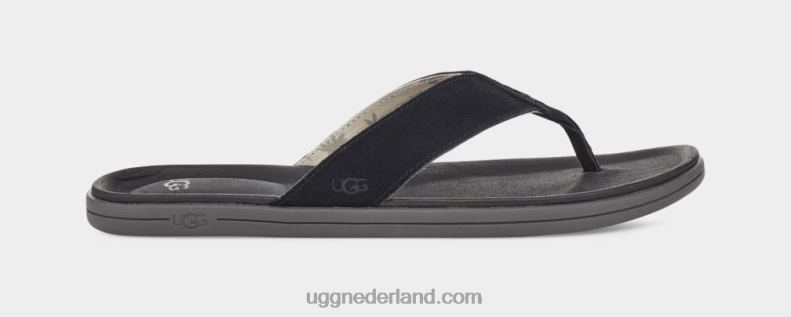 Heren zwart UGG brookside flip 686ZP207