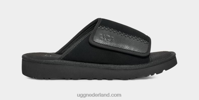 Heren zwart UGG gouden kust glijbaan 686ZP1455