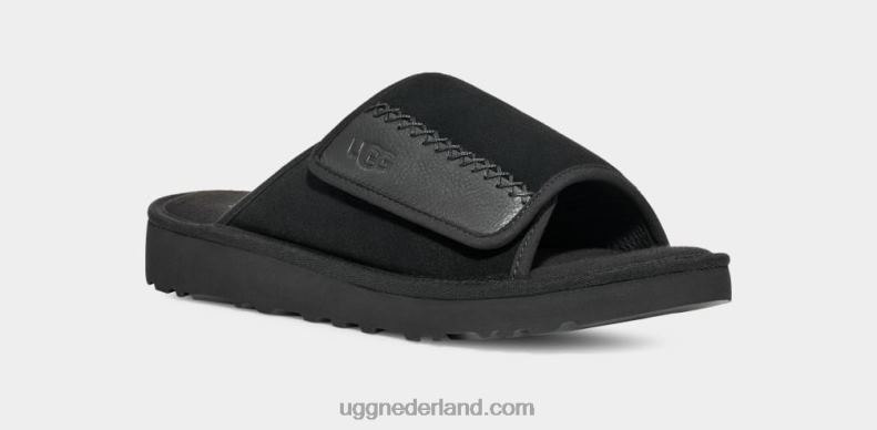Heren zwart UGG gouden kust glijbaan 686ZP1455