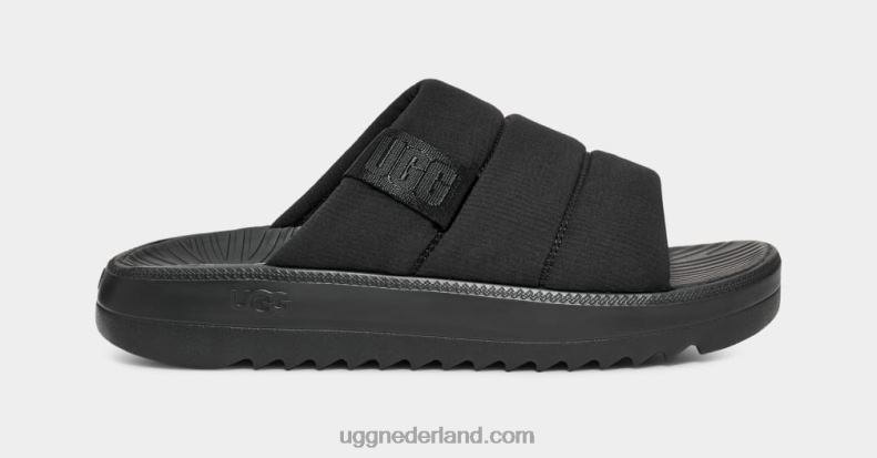 Heren zwart UGG maxxer glijbaan 686ZP2305