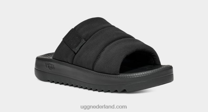 Heren zwart UGG maxxer glijbaan 686ZP2305