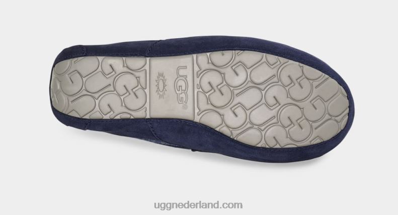Heren donkere saffier UGG ascot wol 686ZP235