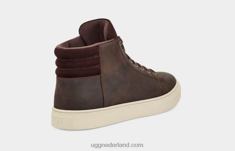 Heren grizzly leer UGG baysider hoog weer 686ZP2298