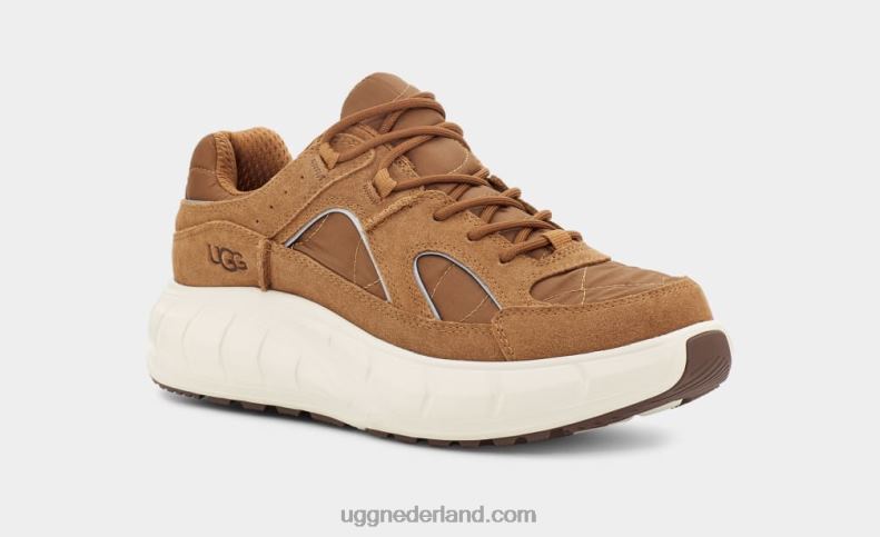 Heren kastanje UGG westsider lage pufflite 686ZP1548