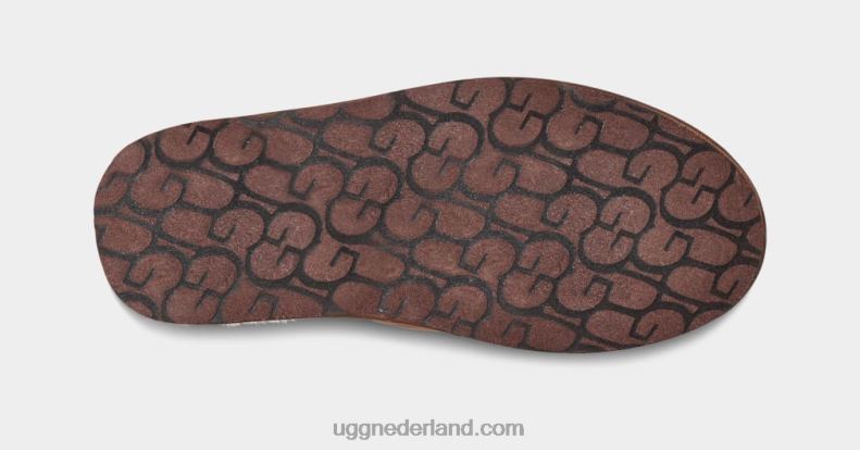 Heren bruinen UGG leer schuren 686ZP2300