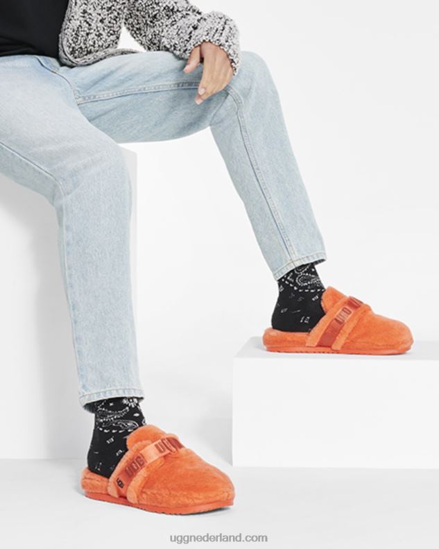 Heren gevaar oranje UGG pluis het 686ZP2322