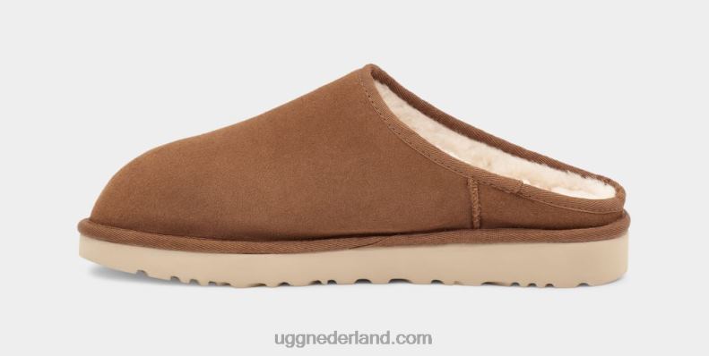 Heren kastanje UGG klassieke instapper 686ZP1510