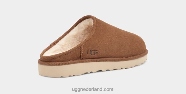 Heren kastanje UGG klassieke instapper 686ZP1510