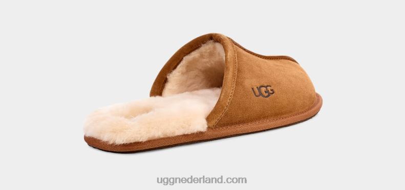 Heren kastanje UGG schuren 686ZP1426