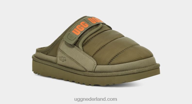 Heren mosgroen/oranje UGG duin instapper lta 686ZP1566