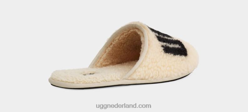 Heren natuurlijk UGG scuff krullende afbeelding 686ZP1588