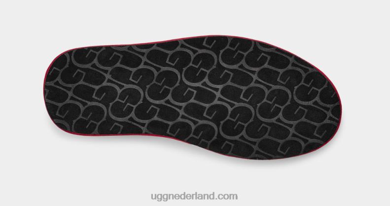Heren rood/zwart/wit UGG schaaf grafische band 686ZP1597