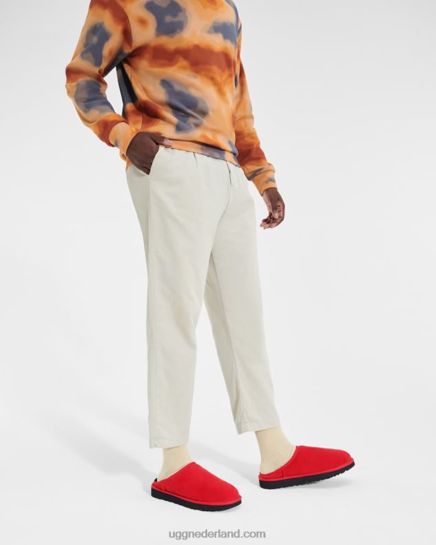 Heren samba rood UGG klassieke instapper 686ZP1592