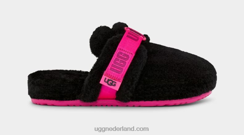 Heren toffe roze/zwart UGG pluis het 686ZP1633