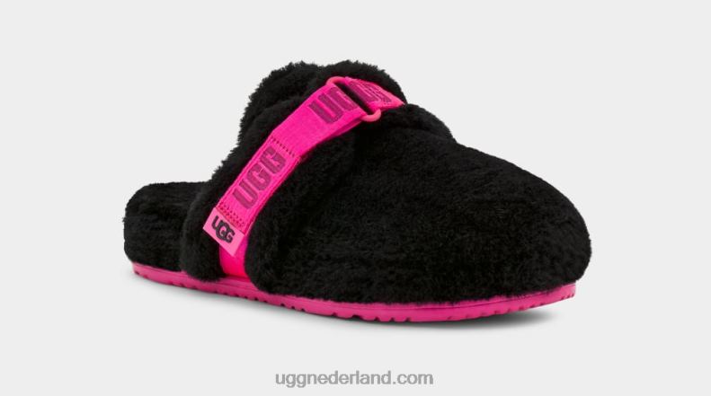 Heren toffe roze/zwart UGG pluis het 686ZP1633