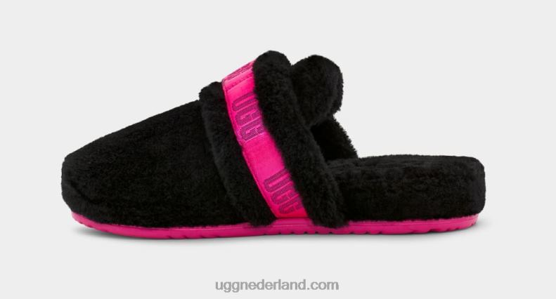 Heren toffe roze/zwart UGG pluis het 686ZP1633