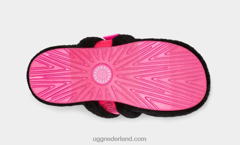 Heren toffe roze/zwart UGG pluis het 686ZP1633