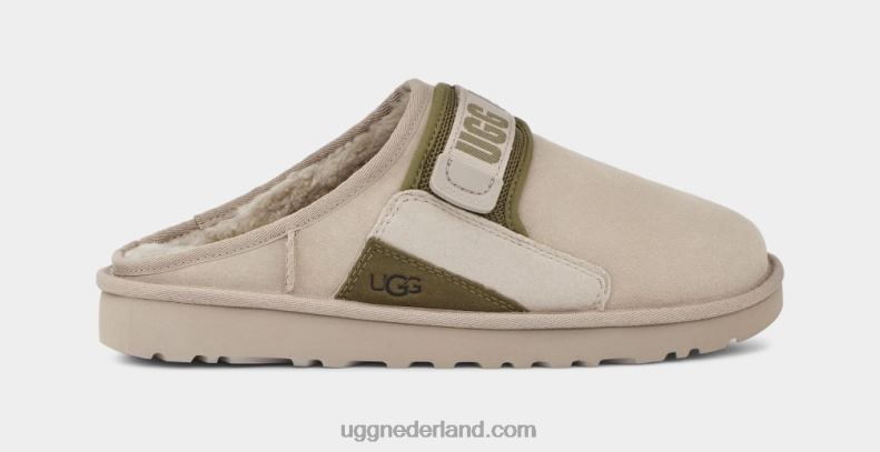 Heren touw/mosgroen UGG duin slip-on 686ZP1446