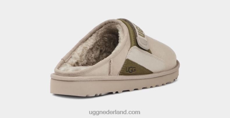 Heren touw/mosgroen UGG duin slip-on 686ZP1446
