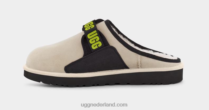 Heren witte pet UGG duin slip-on 686ZP1639