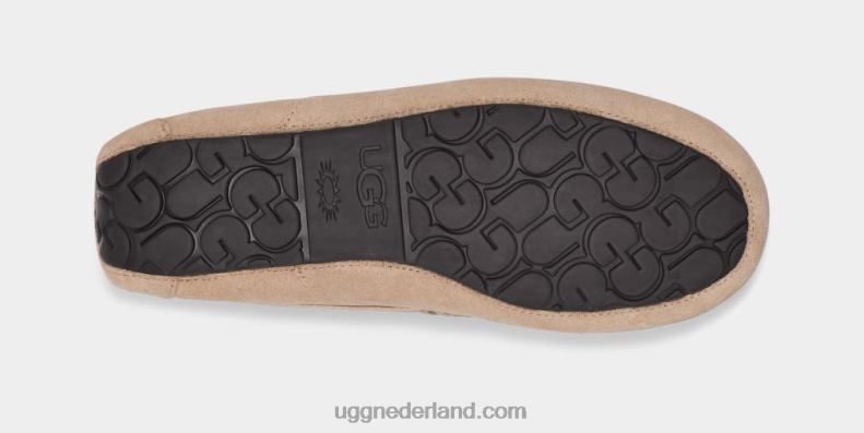 Heren zand UGG ascot pantoffel 686ZP1423