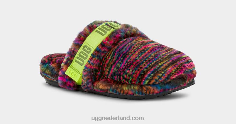 Heren zwart UGG pluis het pixelachtig 686ZP230