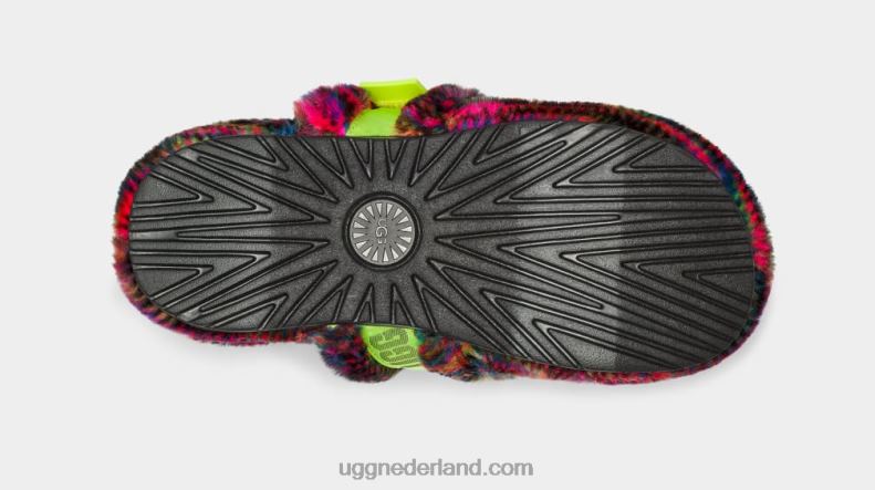 Heren zwart UGG pluis het pixelachtig 686ZP230
