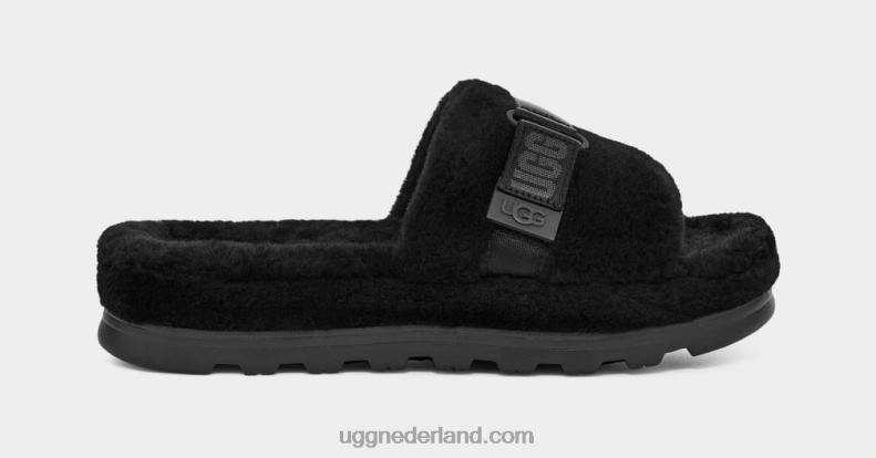 Heren zwart UGG pluis op 686ZP1650