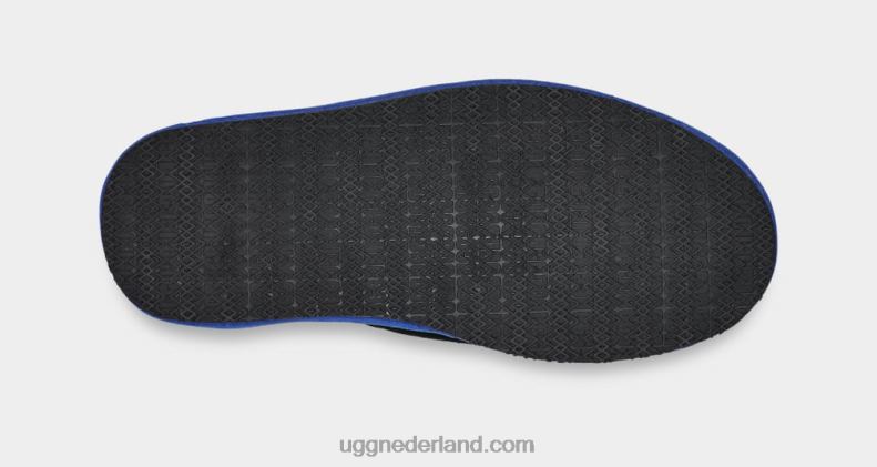 Heren zwart/neptunus UGG scuff-logo ii 686ZP227