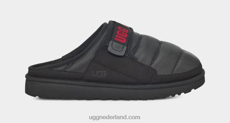 Heren zwart/samba rood UGG duin instapper lta 686ZP1564