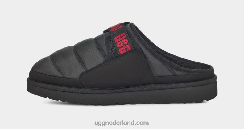 Heren zwart/samba rood UGG duin instapper lta 686ZP1564