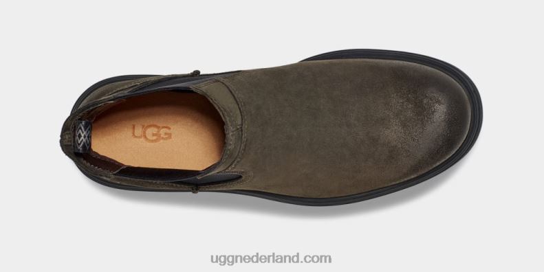 Heren donker olijf suède UGG biltmore chelsea 686ZP199