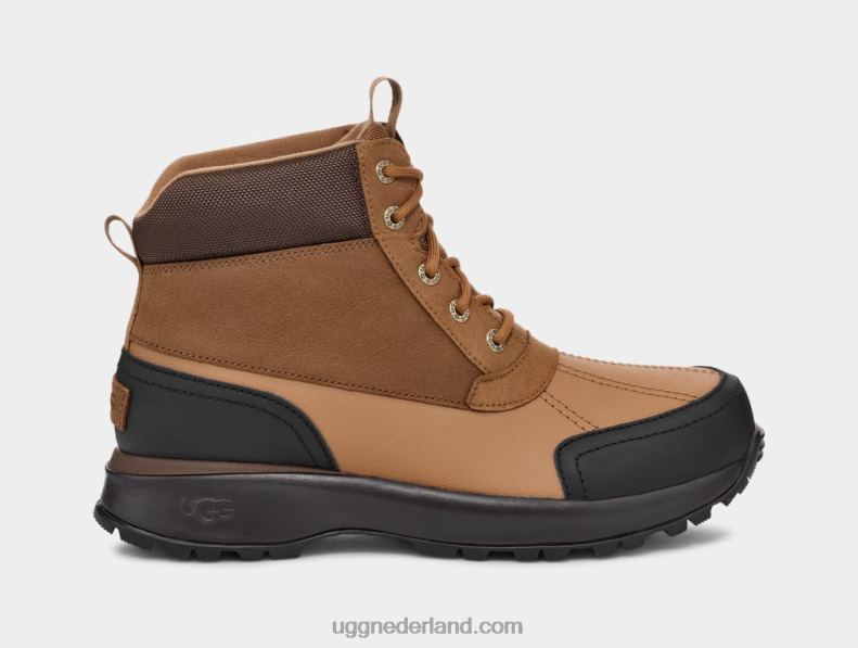 Heren kastanje UGG emmett eendenlaars 686ZP1492