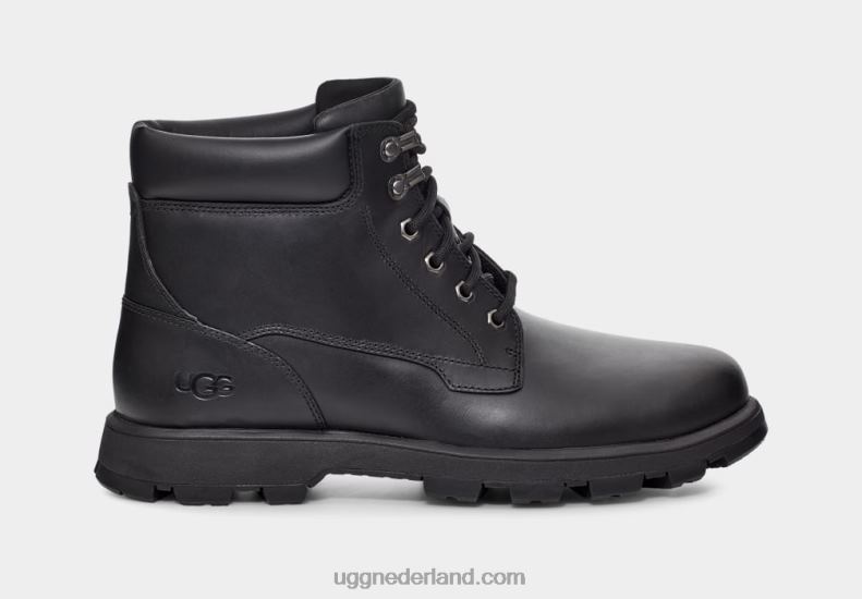 Heren zwart leer UGG stenton 686ZP1535