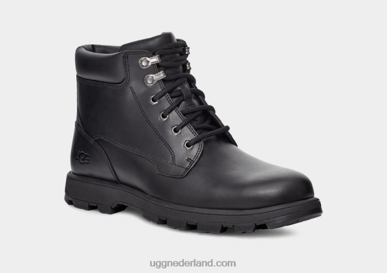 Heren zwart leer UGG stenton 686ZP1535