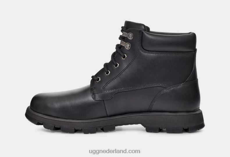 Heren zwart leer UGG stenton 686ZP1535