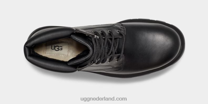 Heren zwart leer UGG stenton 686ZP1535
