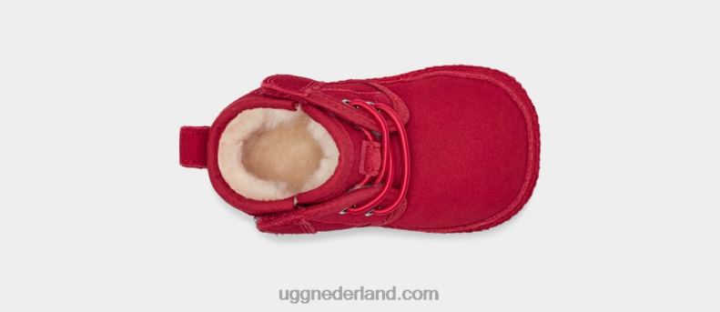 Baby samba rood UGG Neumel & muts 686ZP337