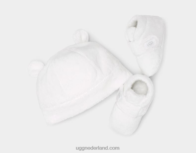 Baby blanco de blanco UGG bixbee en muts 686ZP2034